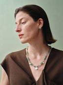 prestashop:1:4643:22605 | Green Silent Etch Earrings