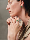 prestashop:1:4647:22608 | Green Hidden Earrings