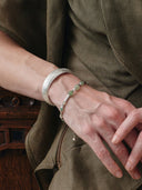 prestashop:1:4651:22564 | Silver Slit Of Light Bracelet