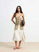 prestashop:1:4675:22759 | Brown Lily Jacquard Knit Vest
