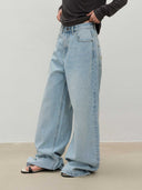 prestashop:1:4679:22733 | Light Blue Distressed Straight Jeans