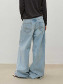 prestashop:1:4679:22734 | Light Blue Distressed Straight Jeans