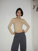 prestashop:1:4703:22813 | Yellow Fitted Embroidered Base Layer Top