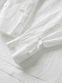 prestashop:1:4704:22807 | White Asymmetric-Neck Drop Shoulder Shirt