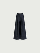prestashop:1:4708:22772 | Navy Blue Pinstripe Pleated Suit Trousers