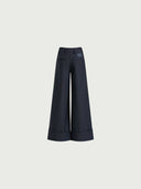 prestashop:1:4708:22773 | Navy Blue Pinstripe Pleated Suit Trousers