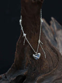 prestashop:1:4729:23000 | Mini Blue Heart Necklace