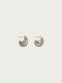 prestashop:1:4737:22950 | Silver Crescent Flow Earrings