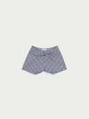 prestashop:1:4811:23320 | Blue Bow Plaid Shorts