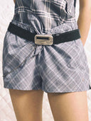prestashop:1:4811:23727 | Blue Bow Plaid Shorts