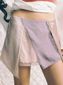prestashop:1:4814:23732 | Pink Lace Mini Skirt