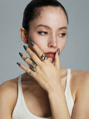 prestashop:1:4821:23301 | Vintage Silver Square Zircon Ring