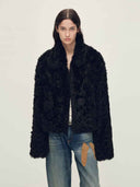 prestashop:1:4880:23622 | Black Toscana Shearling Boxy Short Jacket