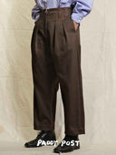 prestashop:1:4888:23762 | Brown High-waisted Straight-leg Pants