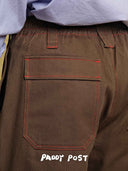 prestashop:1:4888:23765 | Brown High-waisted Straight-leg Pants