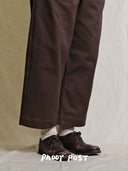 prestashop:1:4888:23766 | Brown High-waisted Straight-leg Pants