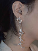 prestashop:1:4898:23658 | Silver Begonia Stud Earring- Left Single