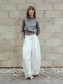 prestashop:1:4912:24095 | Grey Two-piece Layered Sweater