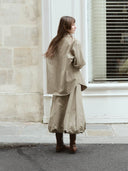 prestashop:1:4915:24084 | Light Khaki Green Oversize Shirt