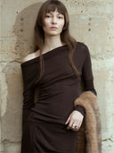 prestashop:1:4917:24073 | Brown One Shoulder Off Top