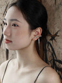 prestashop:1:4925:24026 | Silver Dragonfly Ear Cuff-Single