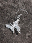 prestashop:1:4926:24021 | Silver Blossom Branch Butterfly Drop Earring-Single