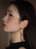 prestashop:1:4930:23987 | Red Shadow Mountain Hook Earring- Single