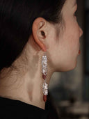 prestashop:1:4930:23989 | Red Shadow Mountain Hook Earring- Single