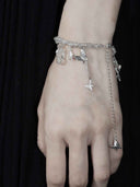 prestashop:1:4932:23976 | Silver Butterfly Cluster Bracelet