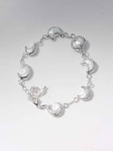 prestashop:1:4944:23899 | Silver Rising Moon Bracelet