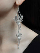 prestashop:1:4946:23879 | Silver Lotus Rain Hook Earring-Single