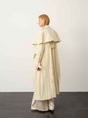 prestashop:1:4969:24378 | White Tencel Double-Layer Trench Coat