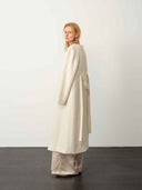 prestashop:1:4970:24370 | White Wool Collar-Scarf Coat