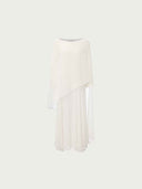 prestashop:1:4974:24344 | White Chiffon Panel Maxi Dress