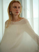 prestashop:1:4974:24350 | White Chiffon Panel Maxi Dress