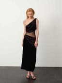 prestashop:1:4983:24281 | Black Pleated Maxi Dress