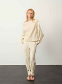 prestashop:1:4986:24268 | Apricot Starry Gathered-Cuff Trousers