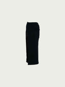 prestashop:1:4991:24248 | Black Fine Sequin Tencel Wool Gathered Skirt