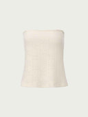 prestashop:1:5000:24200 | White Snowflake Knit Top