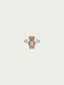 prestashop:1:5004:25752 | White Plush Mini Bear Ring