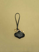 prestashop:1:5054:24814 | Black Croc-Embossed Cloud Coin Purse / Charm