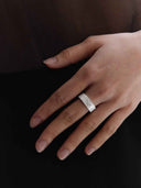 prestashop:1:5074:24608 | Silver Classic Satin Wide Ring