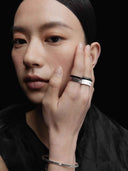 prestashop:1:5077:24617 | Black Classic Curved Slim Ring
