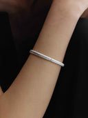 prestashop:1:5078:24670 | Silver Classic Curved Bracelet