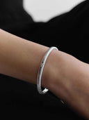 prestashop:1:5078:24671 | Silver Classic Curved Bracelet
