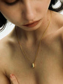 prestashop:1:5088:24696 | Gold Teardrop Oval Necklace