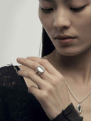 prestashop:1:5103:24570 | Silver Mirror Wide Ring