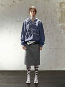prestashop:1:5112:24860 | Blue Loose Zip Hoodie