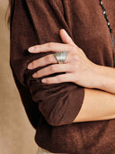 prestashop:1:5136:24929 | Silver Palm Leaf Ring