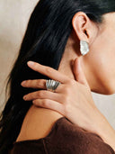 prestashop:1:5136:24930 | Silver Palm Leaf Ring